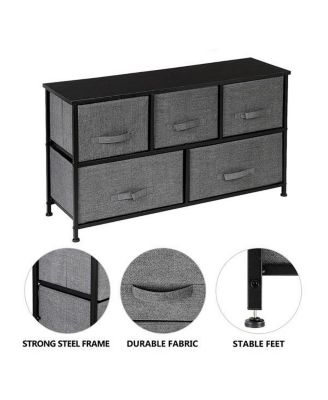 2-Tier Wide Closet Dresser for Stylish Storage and Organization Solutions