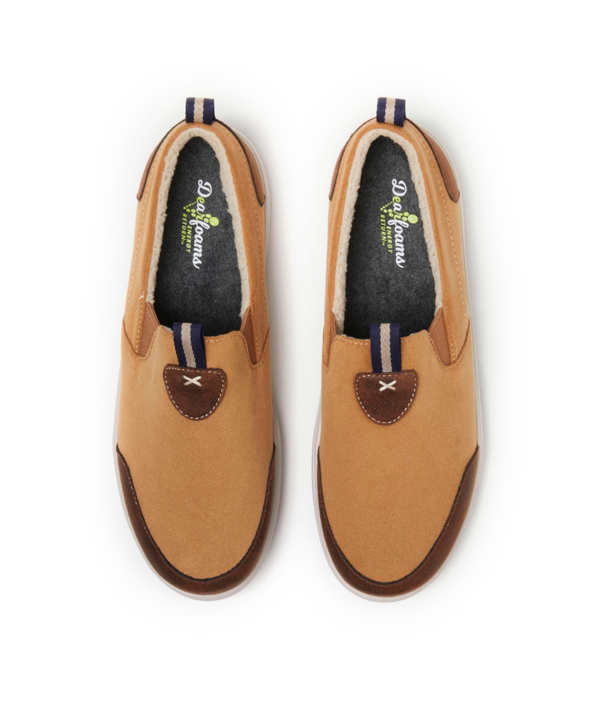Dearfoams Men's Cypress Energy Return Slip-On Sneaker