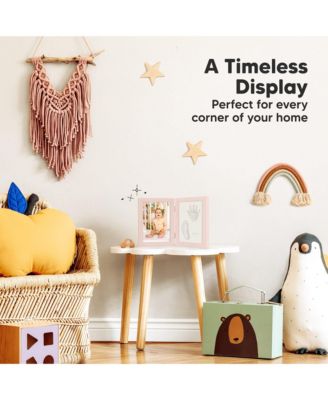 Rune Baby Hand and Footprint Kit Frame, Baby Shower Gifts for Girls, Boys, Newborn Baby Footprint Kit Makers