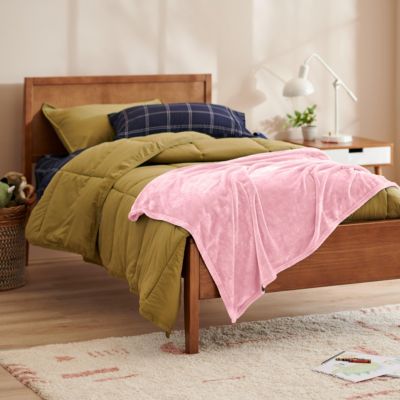 Microplush Flannel Fleece Kids Blanket, Child