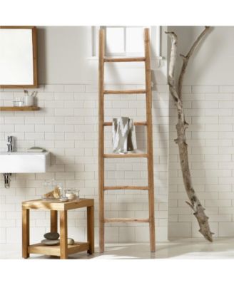 Rustic 6ft Decorative Blanket Ladder