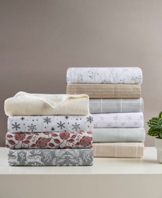 Extra Deep Pocket Cotton Flannel 4-Pc. Sheet Set, King