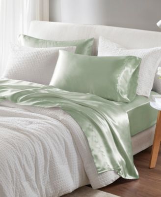 Satin Luxury 4-Pc. Sheet Set, Twin