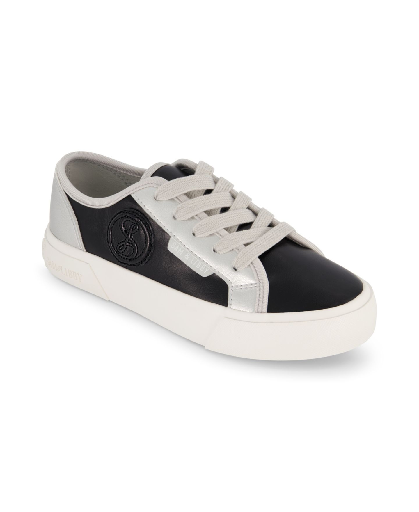Кроссовки Sam and Libby Davie Dina Court Lace Up Sneaker для девочек, цвет: Пудровый — фото 8