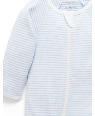 Baby Boys Zip Coverall & Hat Set