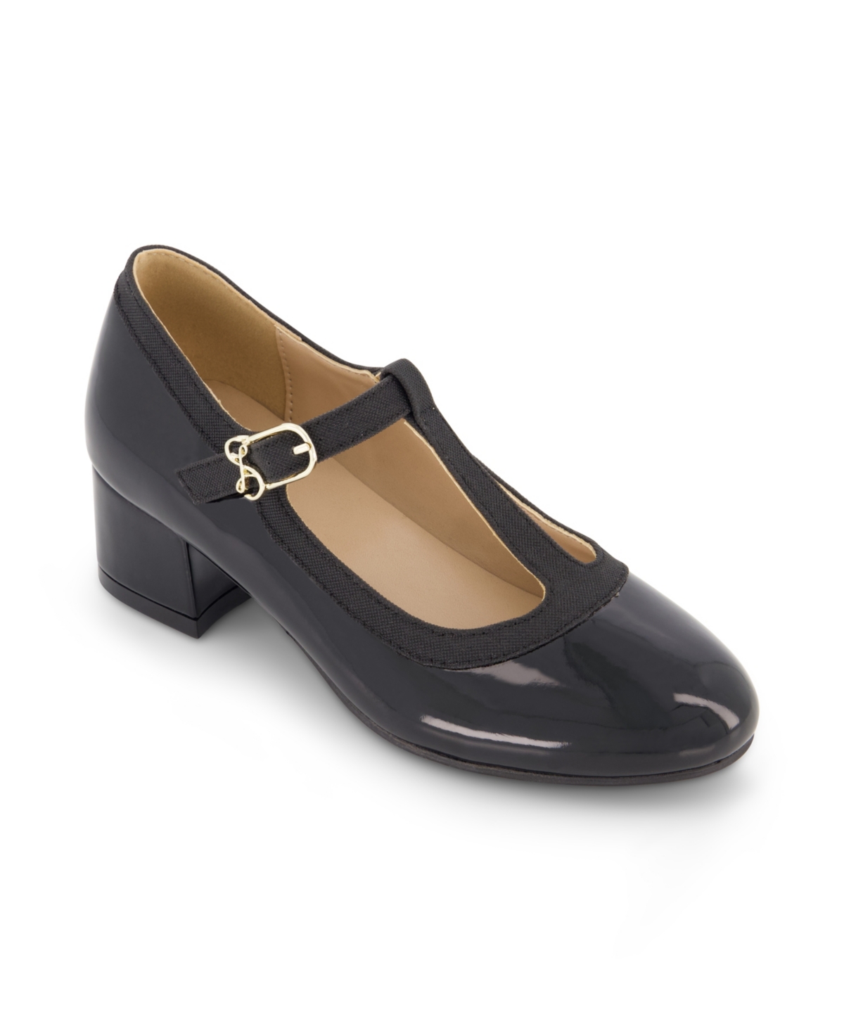 Sam & Libby Kids' Little And Big Girls Bianca Kris Dress Heel In Black