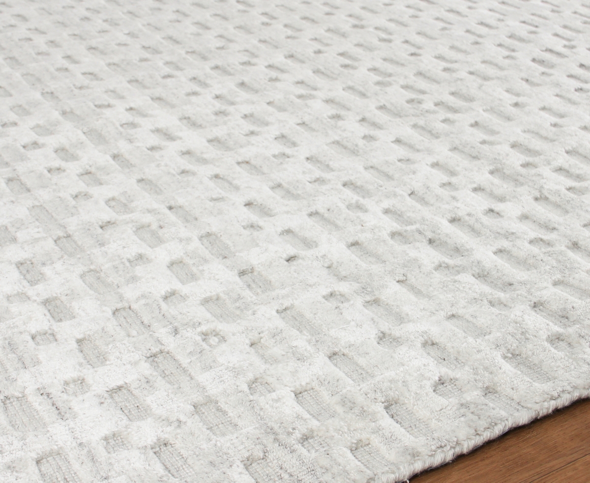 Exquisite Rugs Monroe Silk 3970 Area Rug, 6' X 9' In Ivory