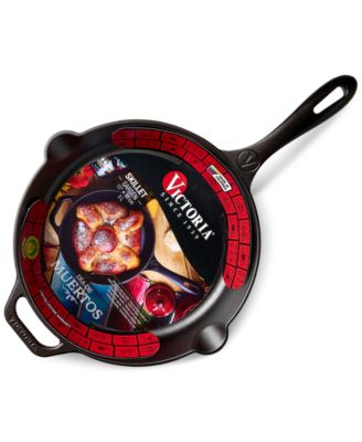 Cast Iron 12" Skillet with Helper Handle