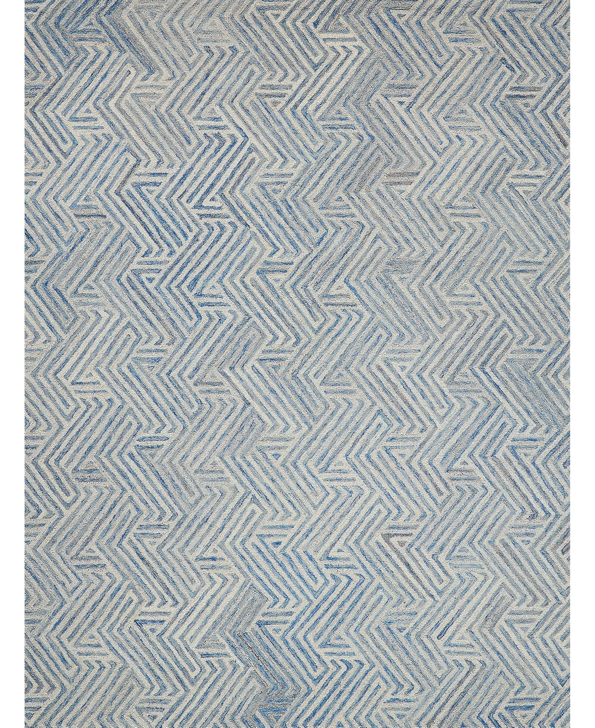 Exquisite Rugs Naturals 6783 5'x8' Area Rug In Blue,ivory