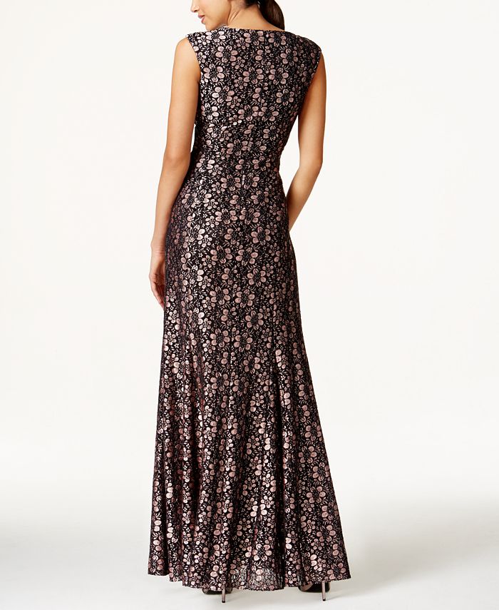 Tahari ASL Lace Gown - Macy's