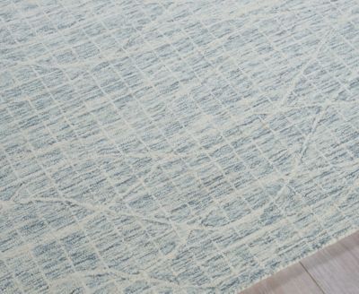 Exquisite Rugs Miami 6790 Area Rug, 6' X 9' In Silver