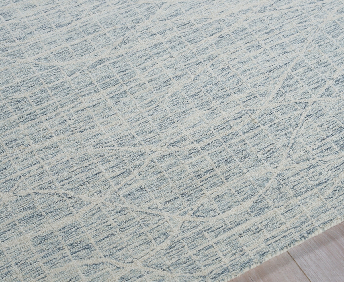 Exquisite Rugs Miami 6790 8'x10' Area Rug In Silver