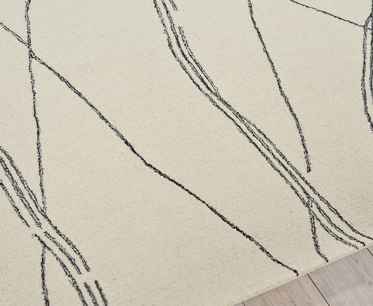 Exquisite Rugs Tangiers 6861 5'x8' Area Rug In Ivory