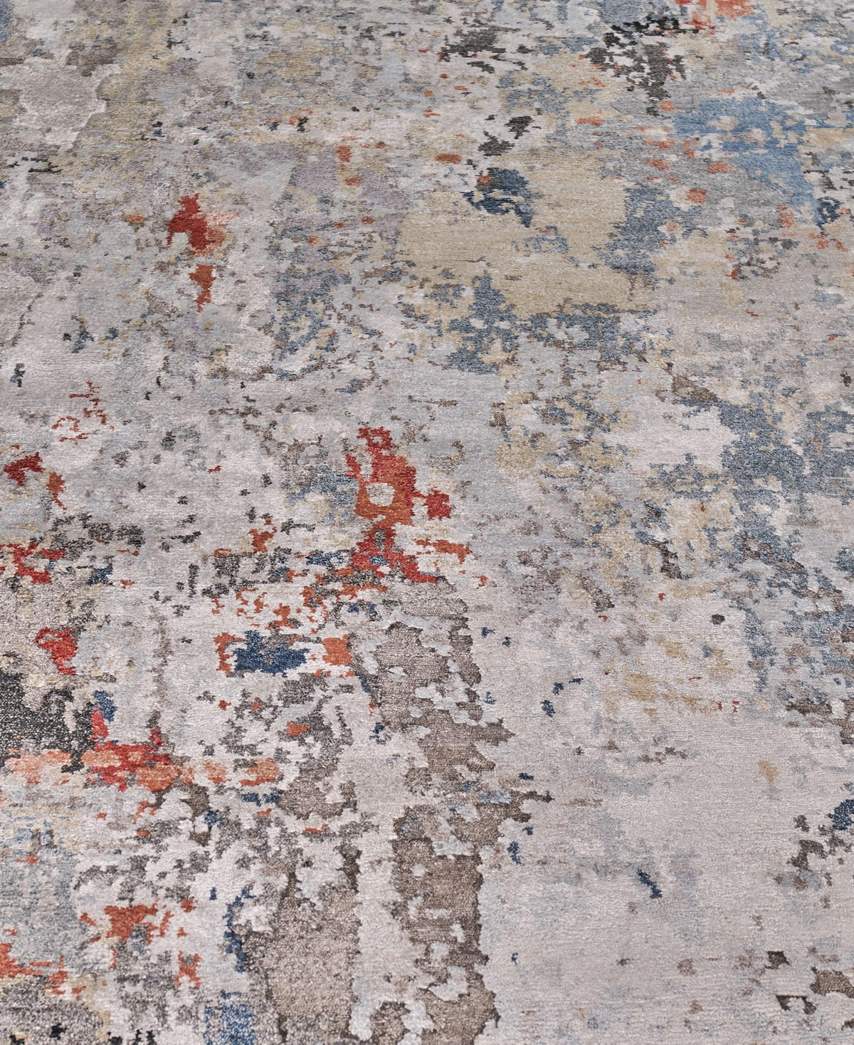 Exquisite Rugs Laureno 4022 4'x6' Area Rug In Blue,gray
