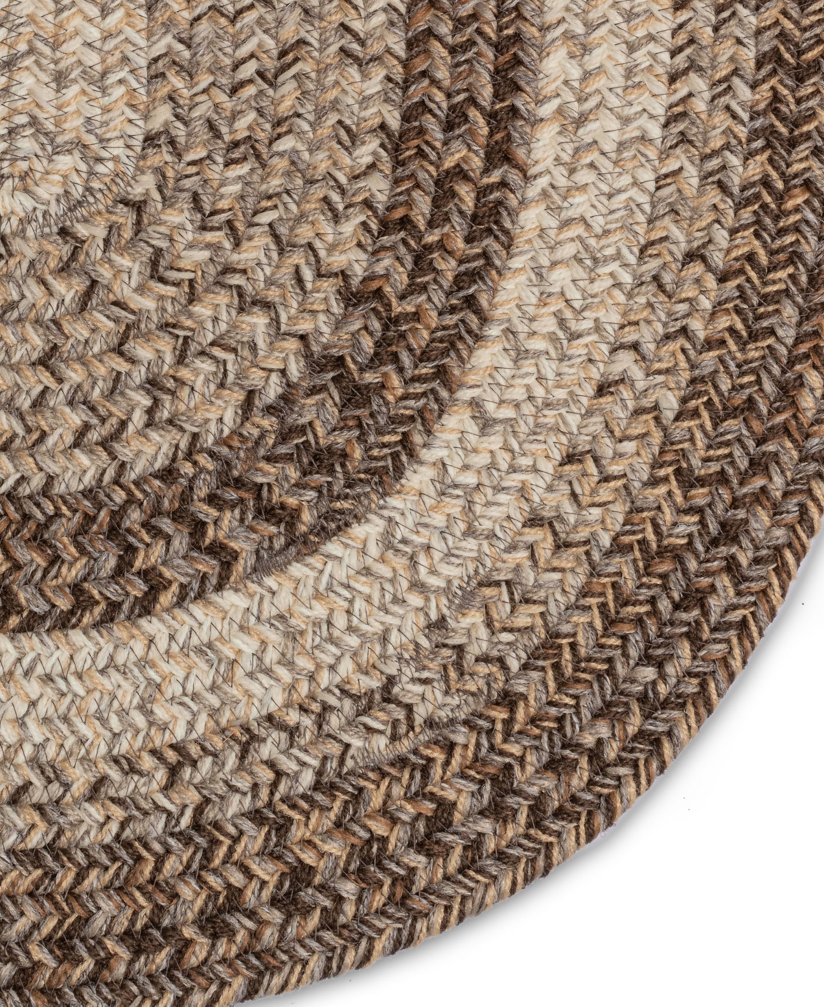 Capel Sturbridge 0223 2'x8' Oval Runner Area Rug In Camel