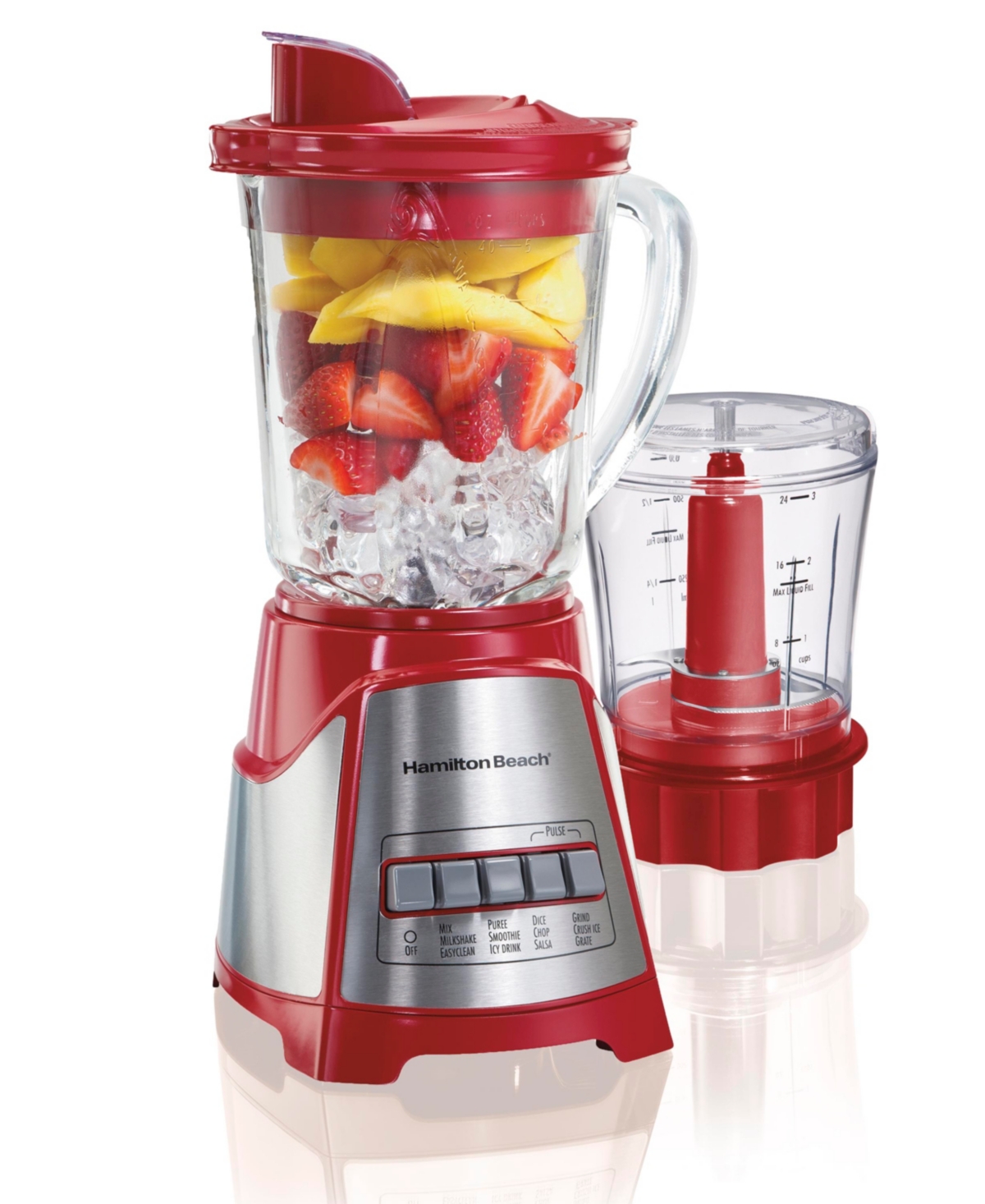 HAMILTON BEACH 700 WATT POWER ELITE BLENDER/CHOPPER 
