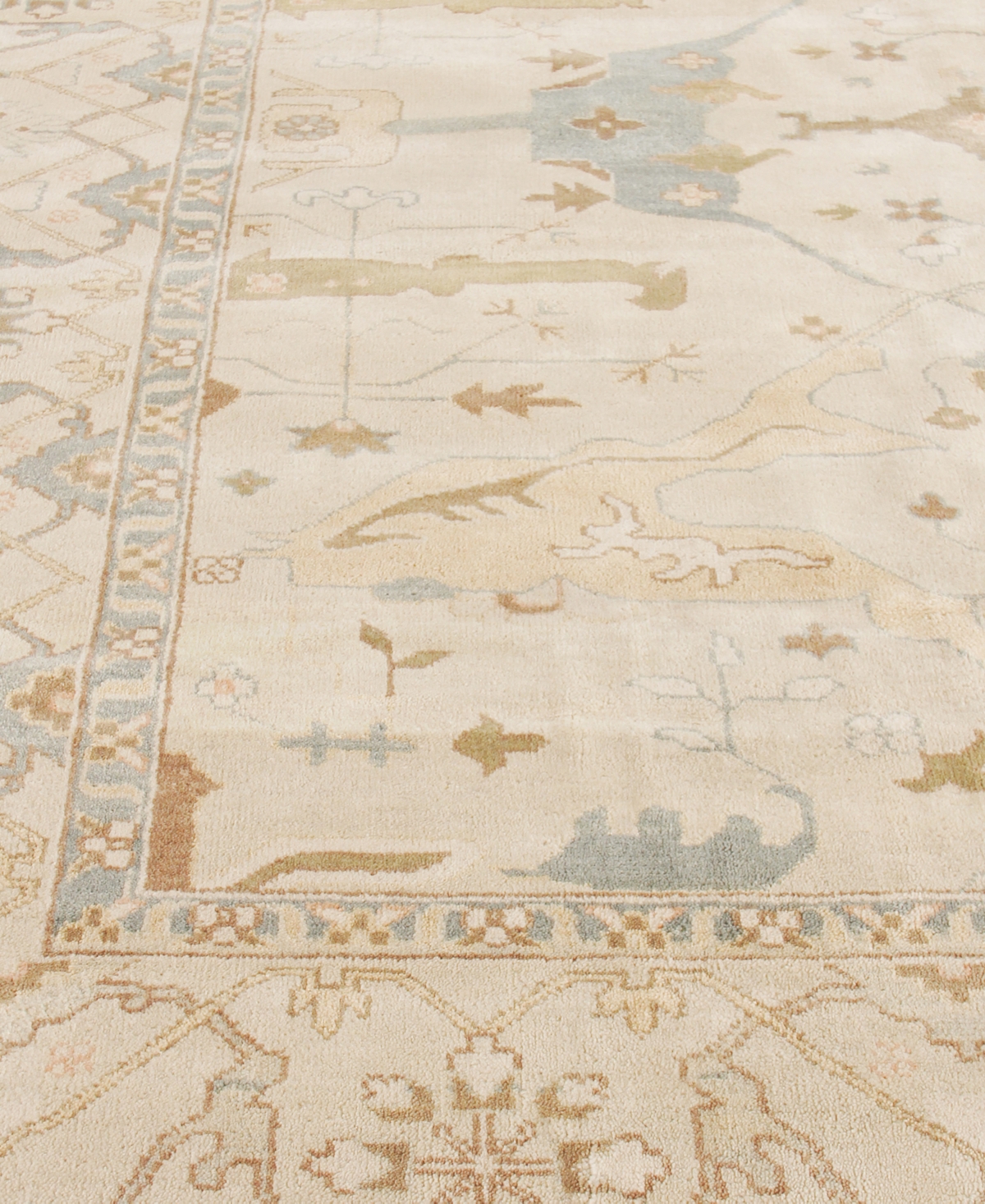 Exquisite Rugs Antique Weave Oushak 9492 4'x6' Area Rug