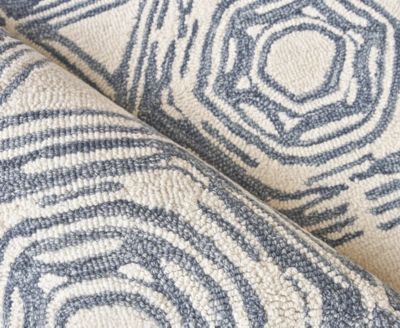 Exquisite Rugs Caprice 2708 Area Rug, 5' X 8' In Blue,ivory