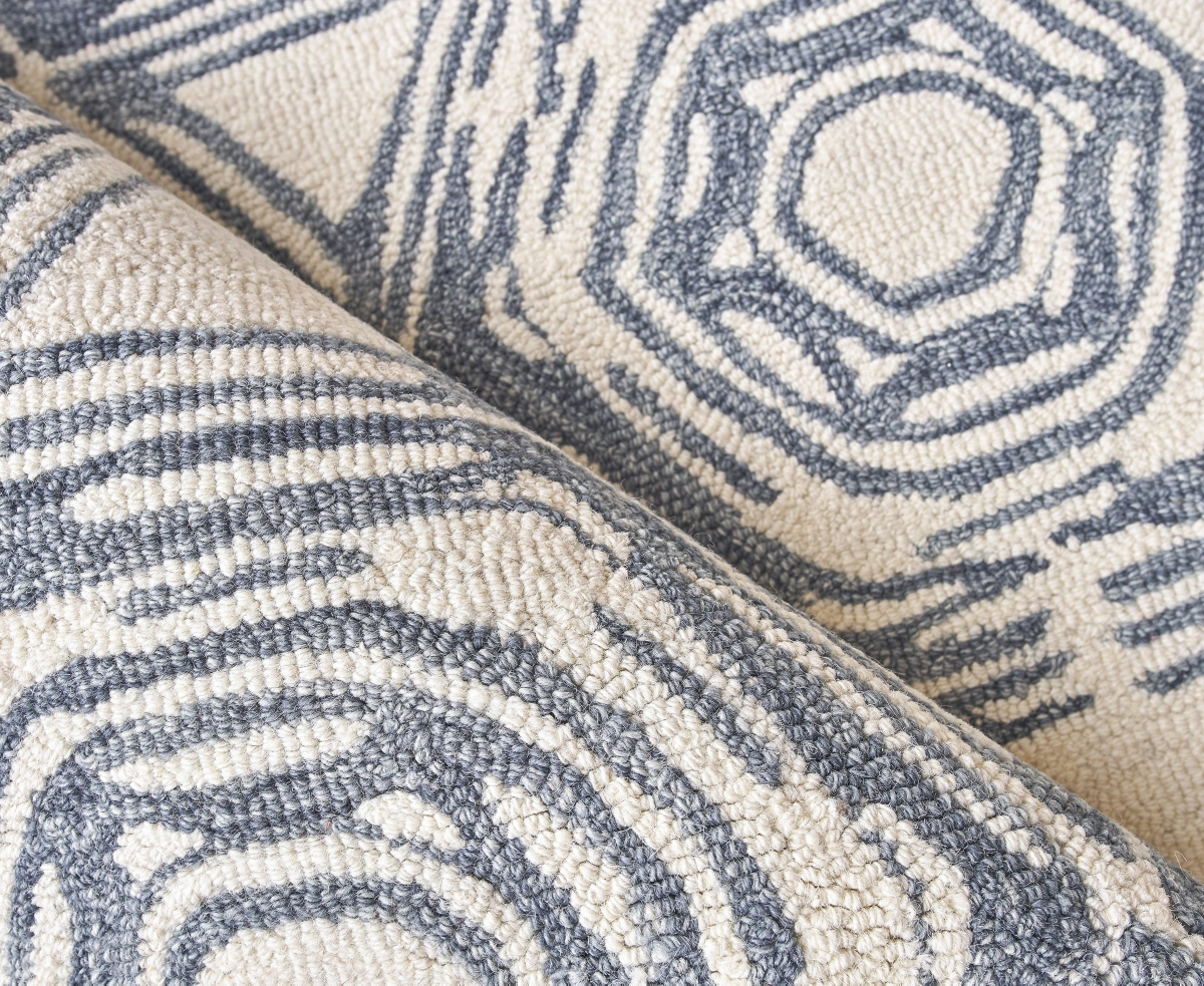 Exquisite Rugs Caprice 2708 Area Rug, 8' X 10' In Blue,ivory