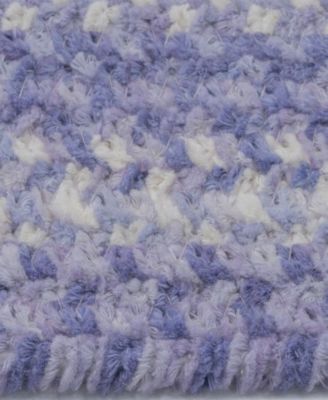 Bambini 0377 2'x8' Oval Runner Area Rug