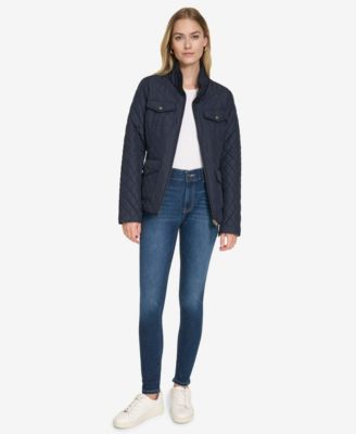 Women's Solid Quilted Jacket