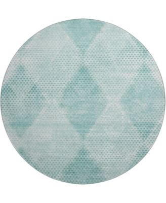 Trevi Washable TV4 8'x8' Round Area Rug