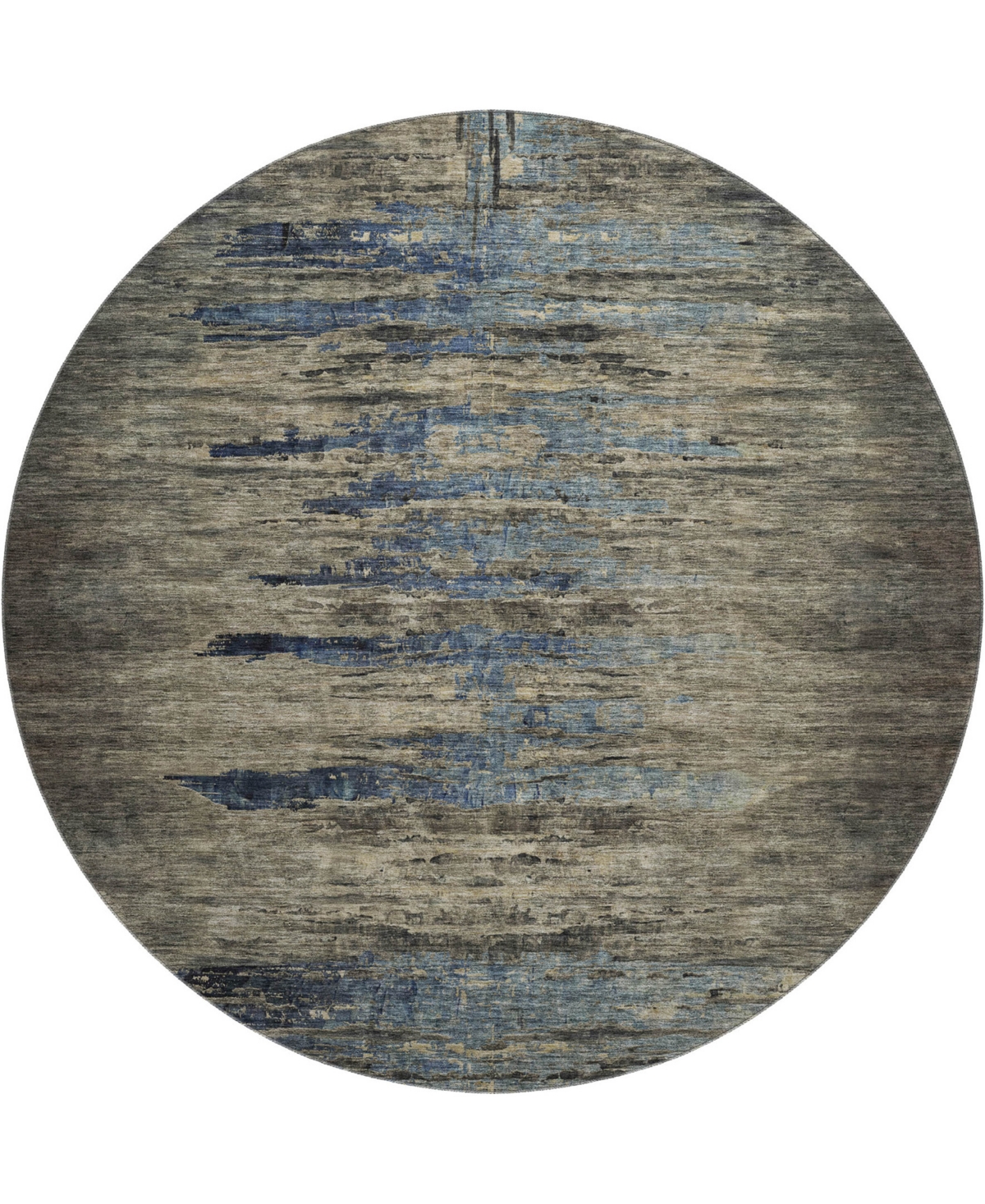 Dalyn Trevi Washable Tv14 8'x8' Round Area Rug In Coffee