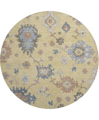 Hatay Washable HY4 8'x8' Round Area Rug