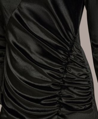 formal long sleeve maternity dresses Harlow Elegant V Neck Ruffles Long Sleeve Maternity Dress for Photosho