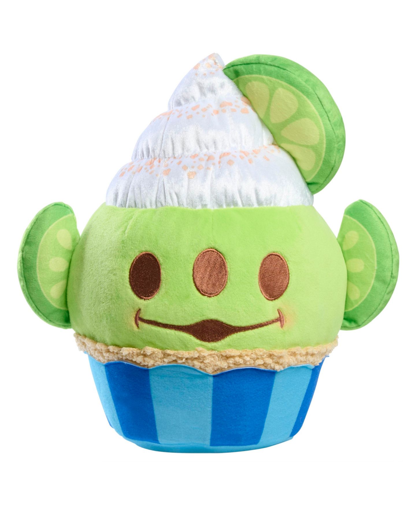 Детская мягкая игрушка Disney Munchlings Squeeze-a-Munch Large Key Lime Cupcake with Graham Cracker Crumble Alien Plush — фото 2