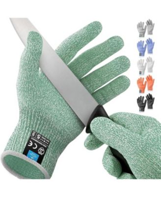 Cut Resistant Gloves Food Grade Level 5 Protection - Comfortable Safety Cut Resistant Work Gloves