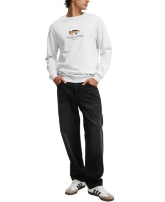 Men's Graphic Crew Fleece Sweatshirt