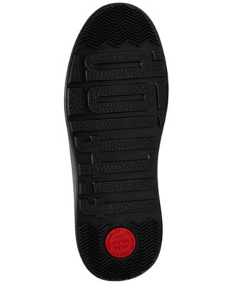 Women's F-Mode Leather Flatform Loafer Flats