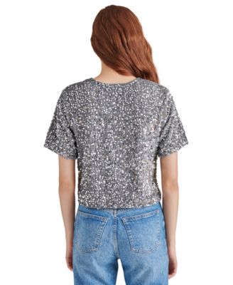 Women's Cressa Sequined Velvet Top