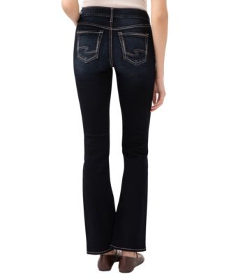 Women's Suki Mid Rise Curvy Fit Slim Bootcut Jeans