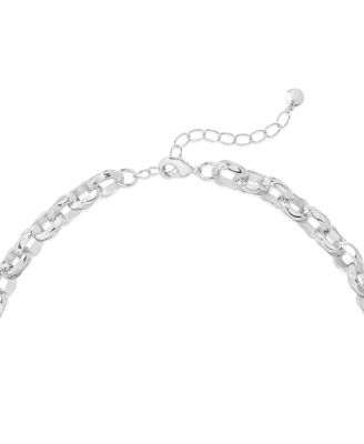 Silver, Gold Lobster Clasp Closure Chain Necklace