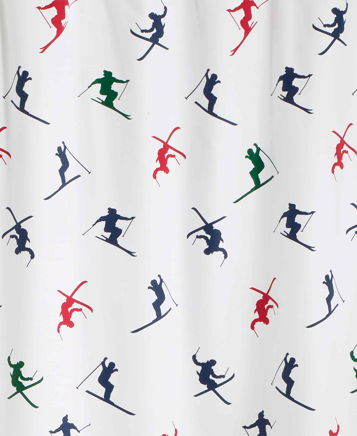 Izod Alpine Shower Curtain, 72" X 72" In Blue