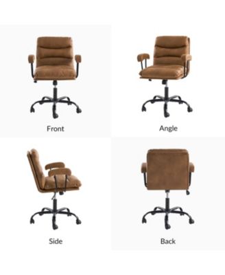 Bartholomew Modern Office Chair with SGS International Certified Stainless Steel Gas Spring