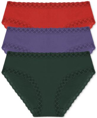 Natori - Bliss Lace-Trim Brief 3-Pk. 156058MP