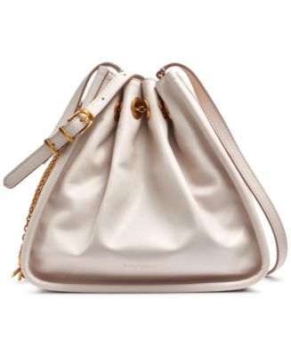 Donna Karan New York Plainview Chain Drawstring Crossbody Bag - Macy's