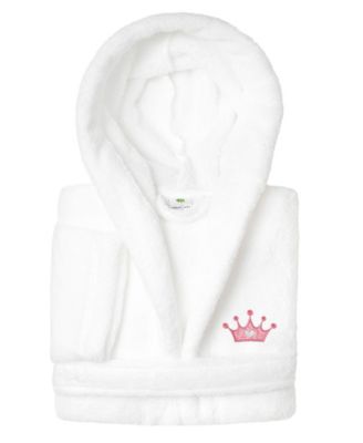 Kids Crown Super Plush Double Brushed Hooded Bathrobe