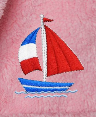 Boat Kids Super Plush Double Brushed Hooded Bathrobe