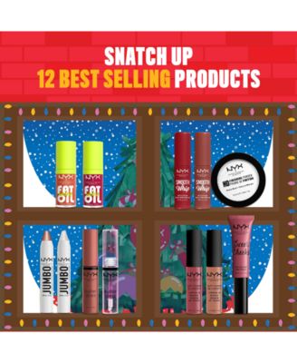 NYX Professional Makeup 12-Pc. Home Alone Makeup Piñata Gift Set