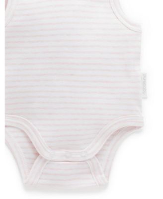 Baby Girls Rib Bodysuit 2 pack
