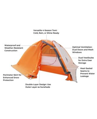 San Gabriel 4 Season Backpacking Tent 2-Person