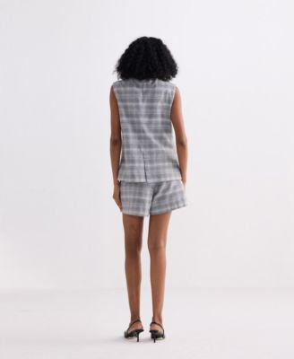 Women's Cotton Tweed Shorts