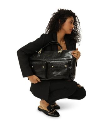 Reflections Leather Shoulder Bag