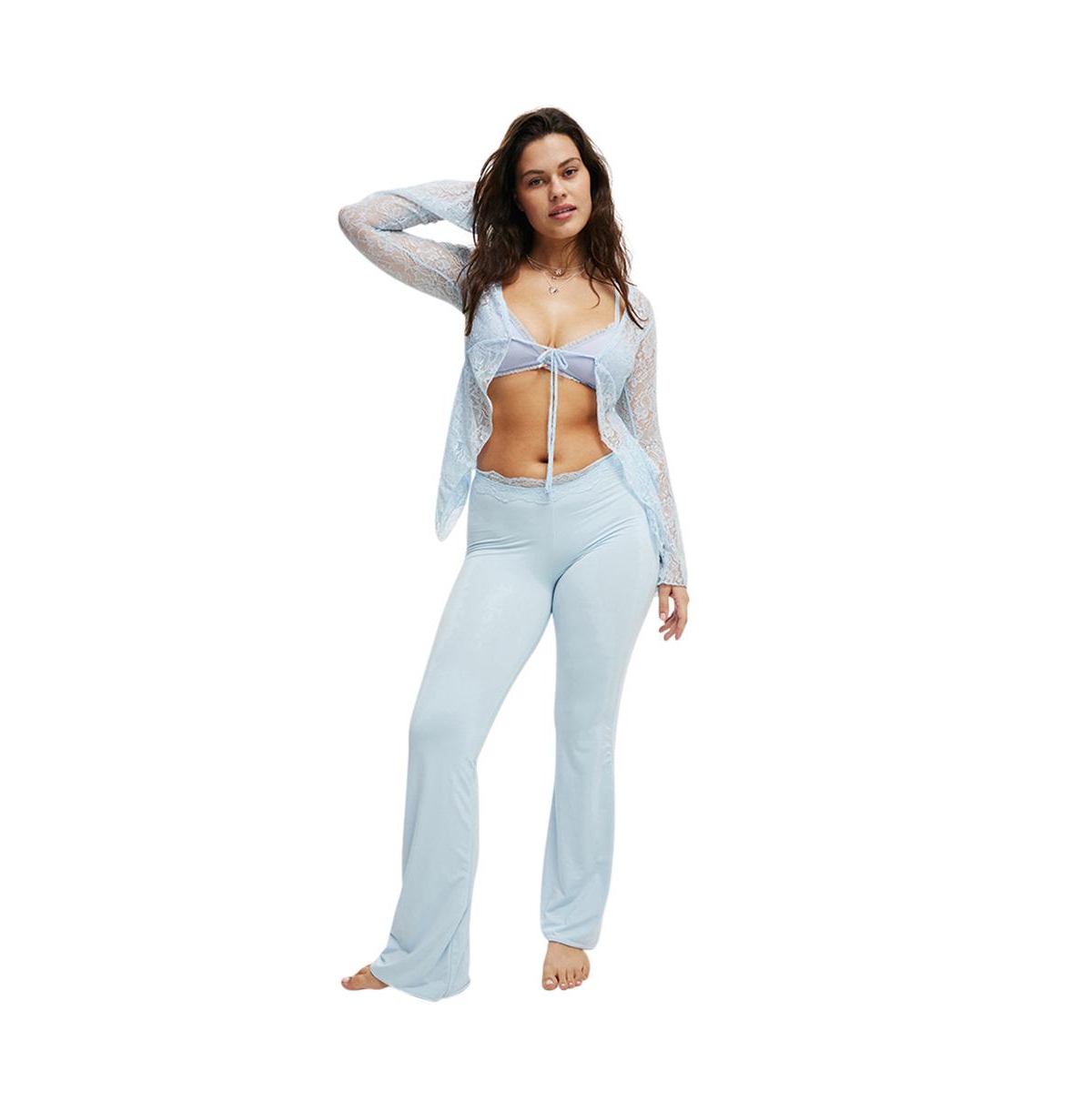 Cotton On Women's Peach Prc Lace Cardigan - eiffel sky