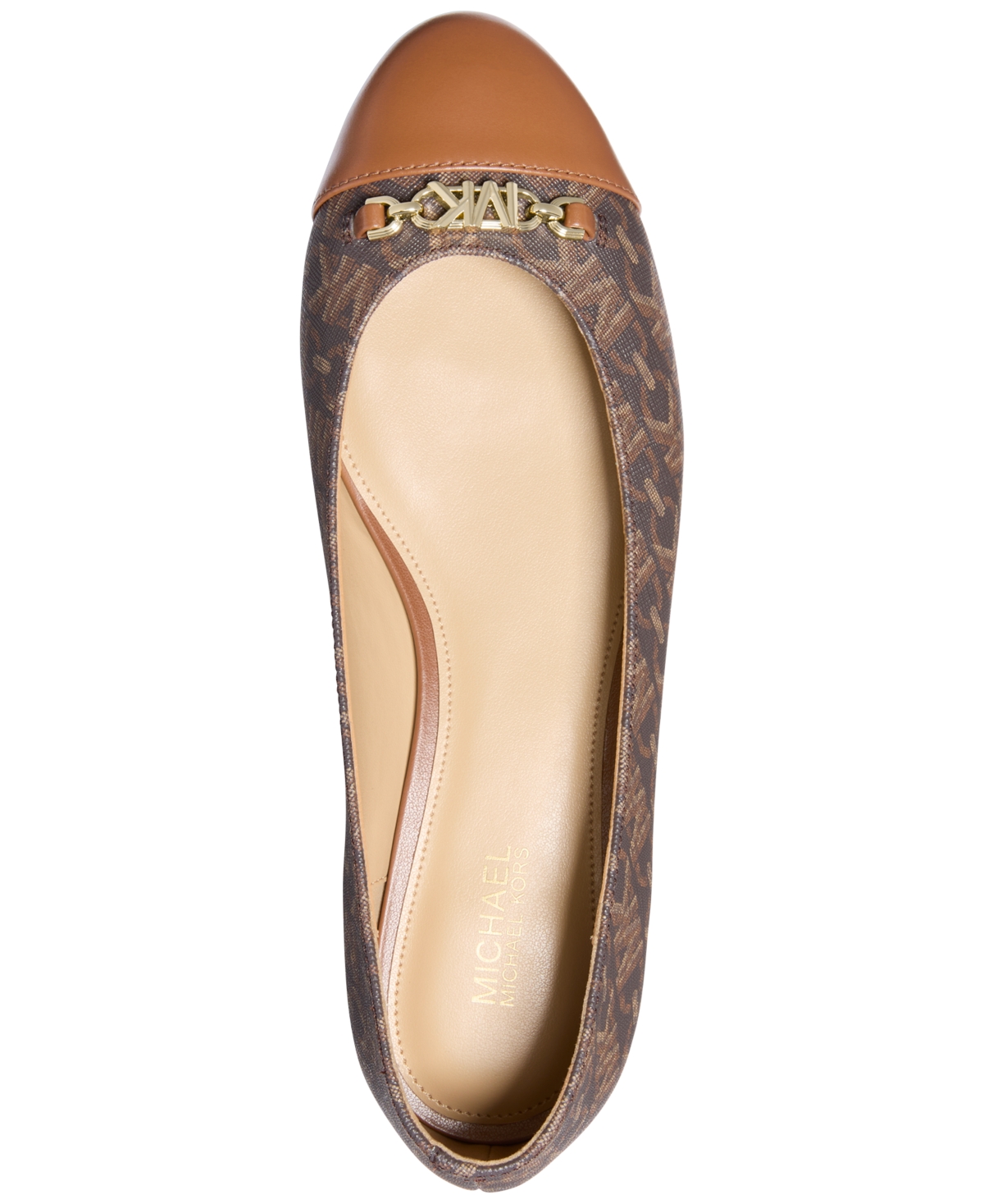 Michael Michael Kors Women's Rebecca Flex Ballet Flats - Luggage