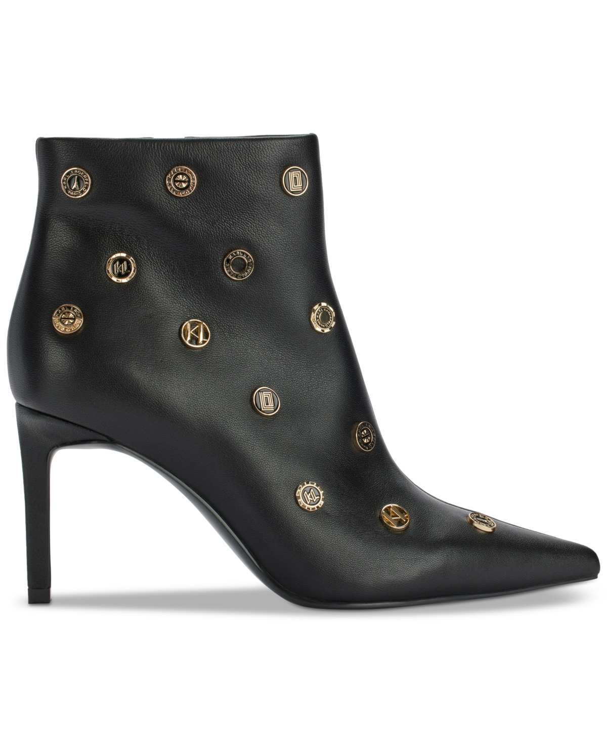 Karl Lagerfeld Paris Saina Bootie In Black